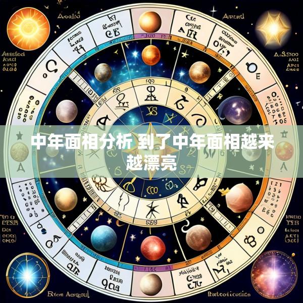 中年面相分析 到了中年面相越来越漂亮