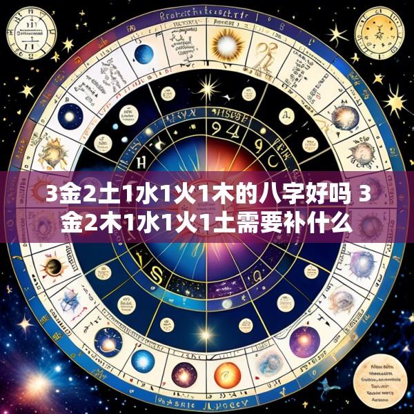 3金2土1水1火1木的八字好吗 3金2木1水1火1土需要补什么