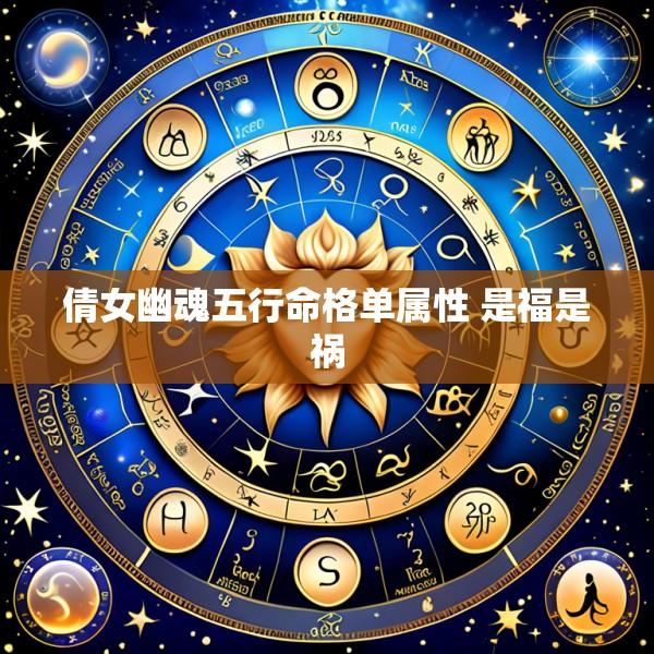 倩女幽魂五行命格单属性 是福是祸