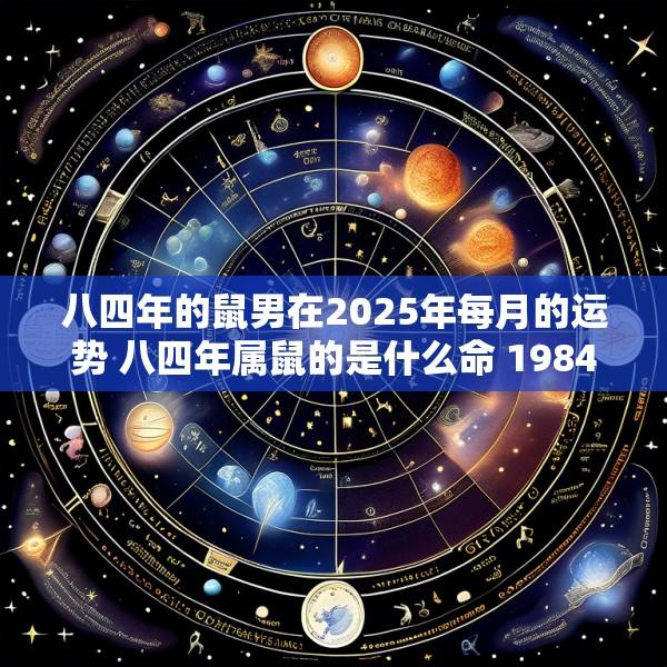 八四年的鼠男在2025年每月的运势 八四年属鼠的是什么命 1984属鼠2025年运势-十二星座网