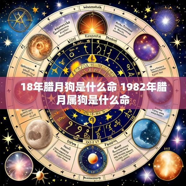 18年腊月狗是什么命 1982年腊月属狗是什么命
