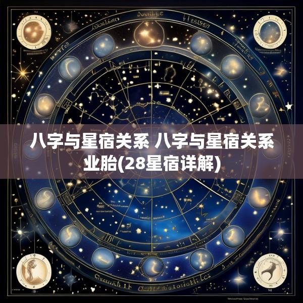八字与星宿关系 八字与星宿关系业胎(28星宿详解)