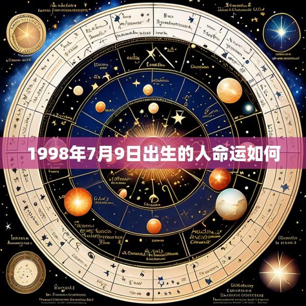 1998年7月9日出生的人命运如何