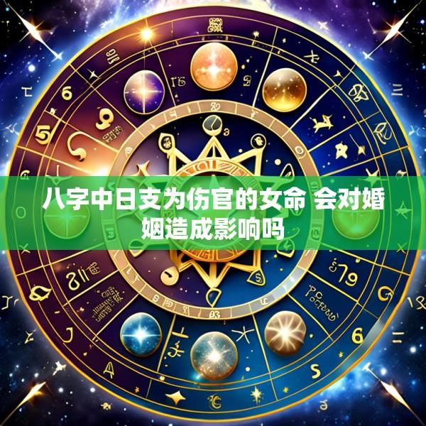 八字中日支为伤官的女命 会对婚姻造成影响吗