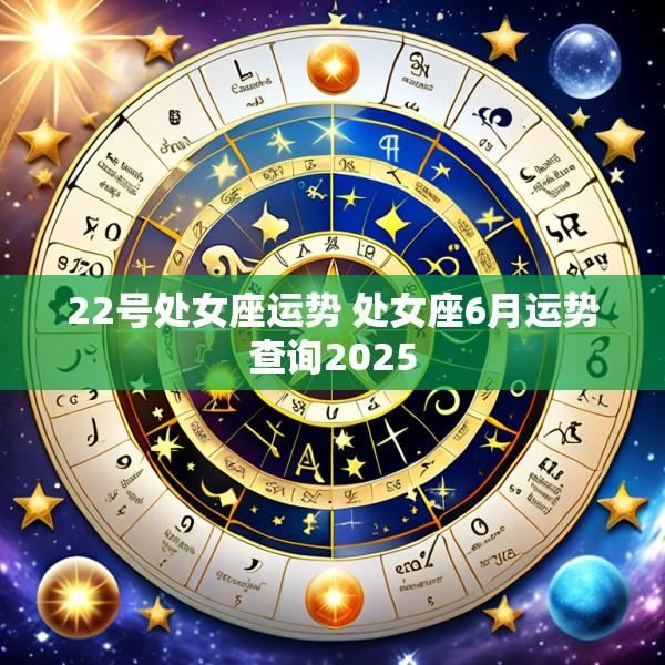 22号处女座运势 处女座6月运势查询2025