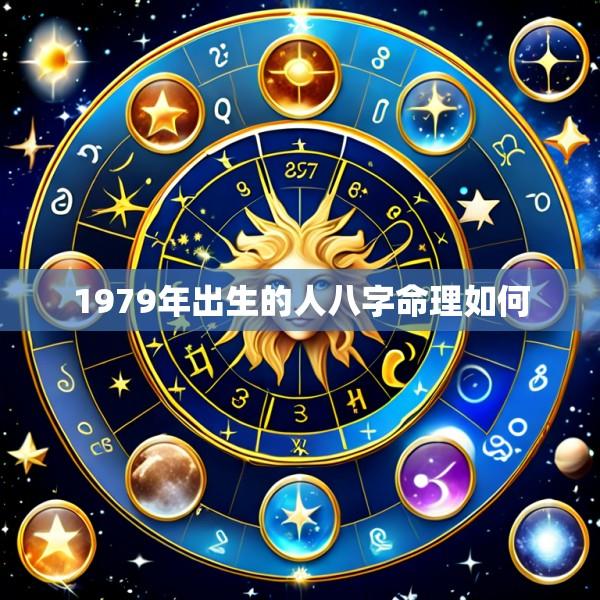 1979年出生的人八字命理如何