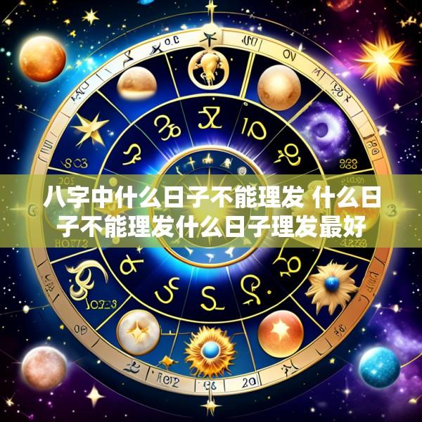 八字中什么日子不能理发 什么日子不能理发什么日子理发最好