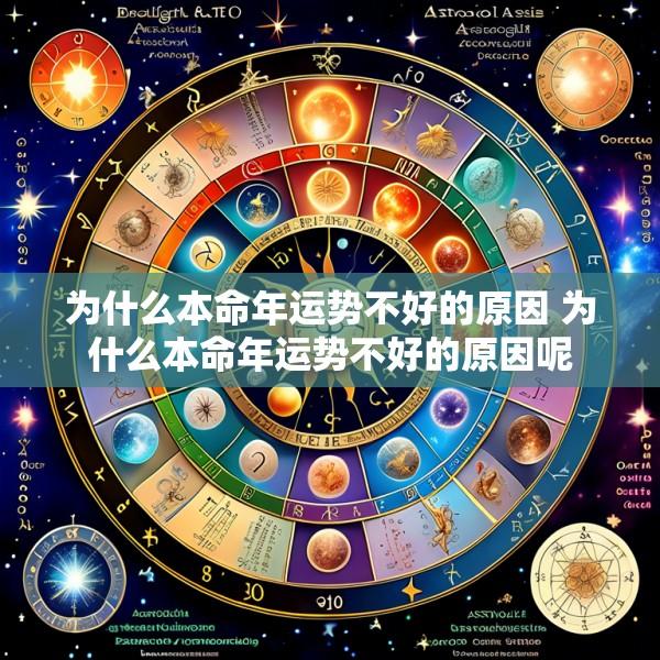 为什么本命年运势不好的原因 为什么本命年运势不好的原因呢