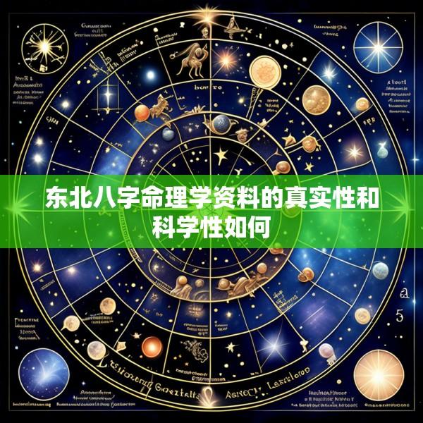 东北八字命理学资料的真实性和科学性如何