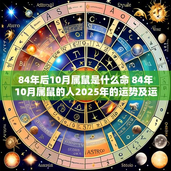 84年后10月属鼠是什么命 84年10月属鼠的人2025年的运势及运程