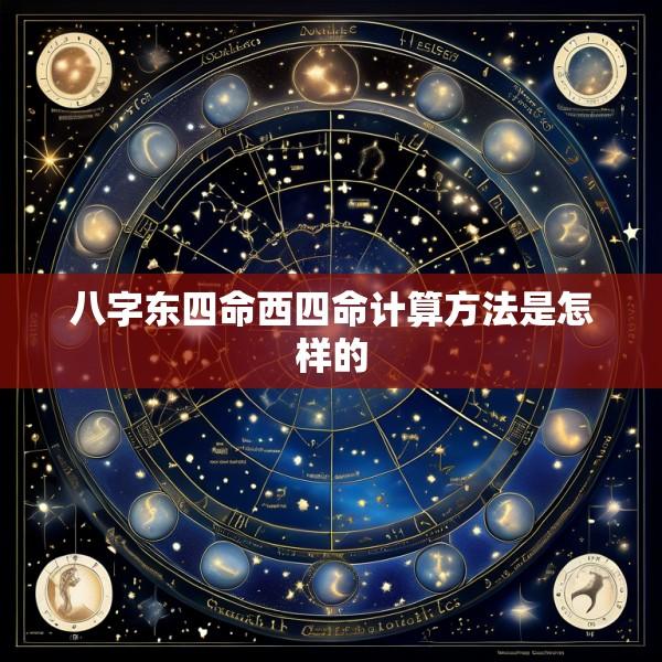 八字东四命西四命计算方法是怎样的