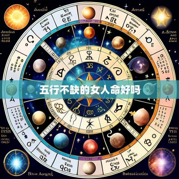 五行不缺的女人命好吗