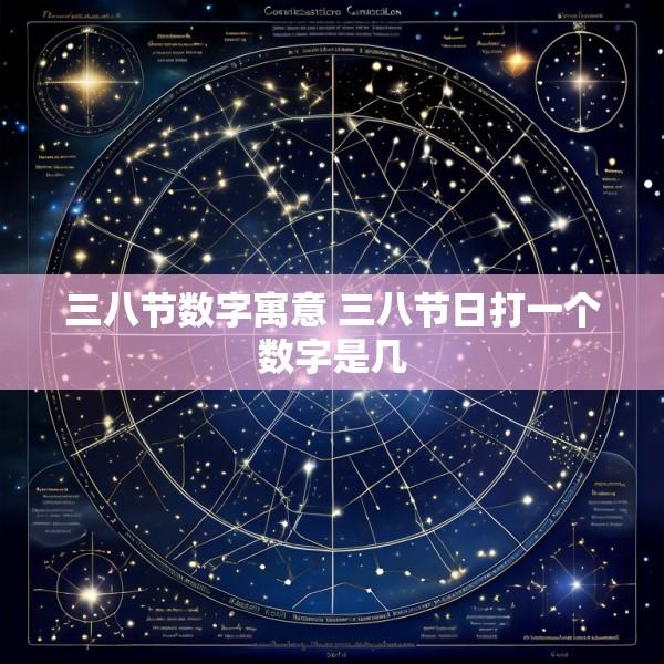 三八节数字寓意 三八节日打一个数字是几