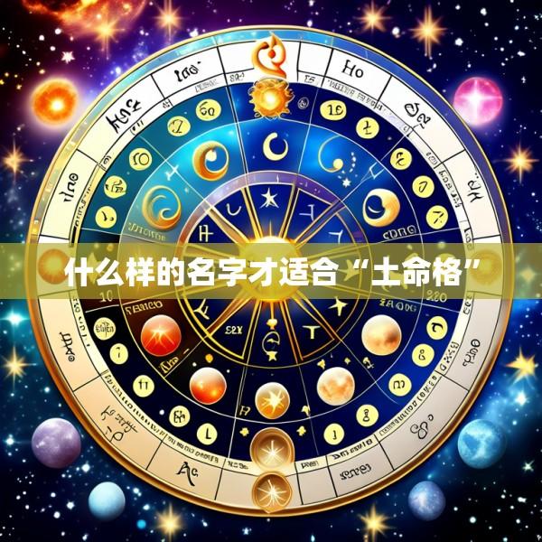 什么样的名字才适合“土命格”