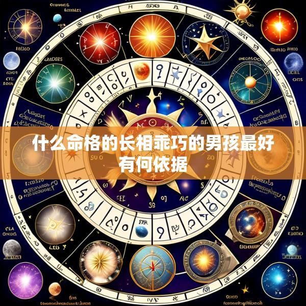 什么命格的长相乖巧的男孩最好有何依据