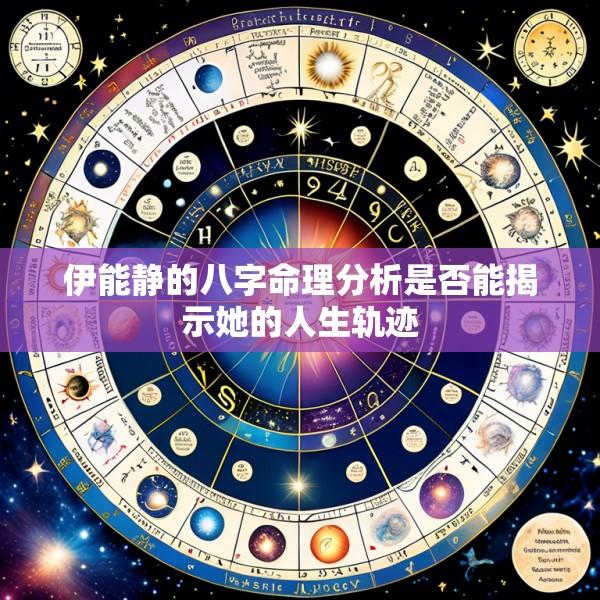 伊能静的八字命理分析是否能揭示她的人生轨迹
