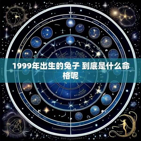 1999年出生的兔子 到底是什么命格呢