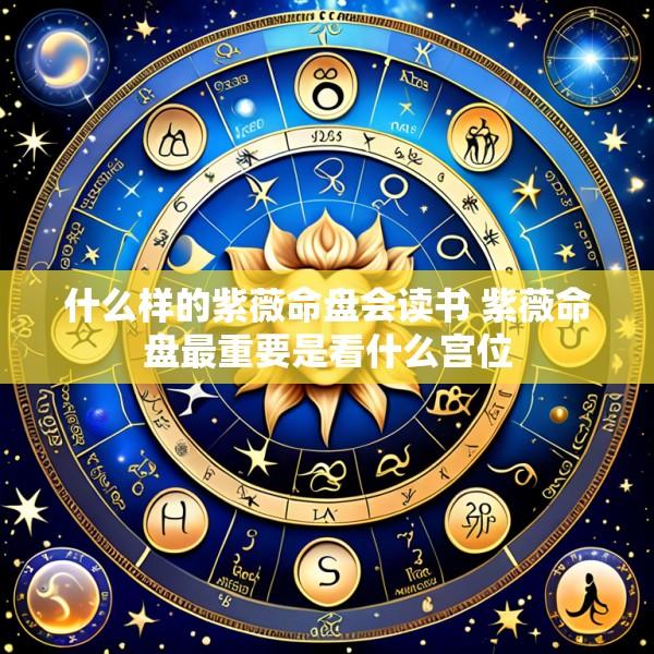 什么样的紫薇命盘会读书 紫薇命盘最重要是看什么宫位