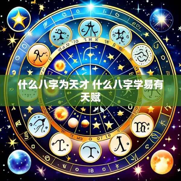什么八字为天才 什么八字学易有天赋