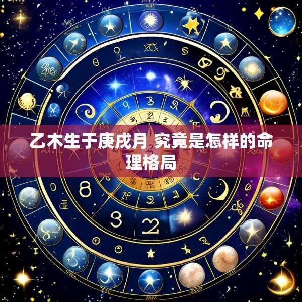 乙木生于庚戌月 究竟是怎样的命理格局