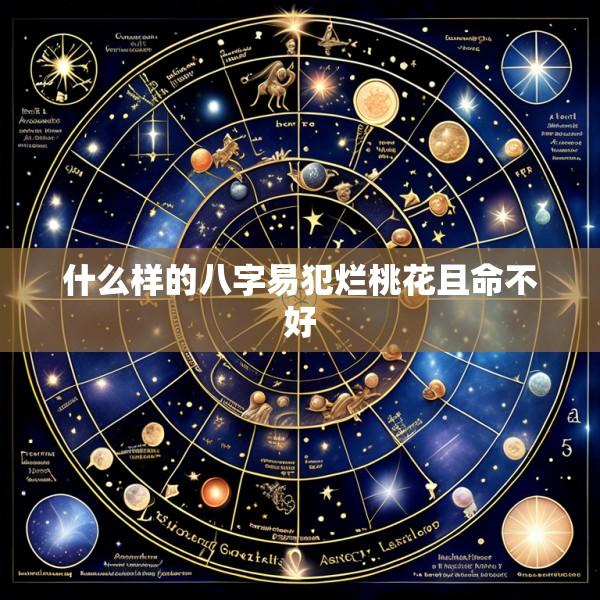 什么样的八字易犯烂桃花且命不好