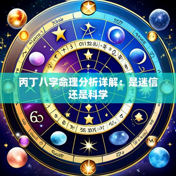 丙丁八字命理分析详解：是迷信还是科学