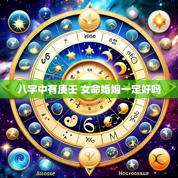 八字中有庚壬 女命婚姻一定好吗