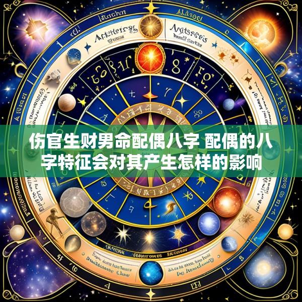 伤官生财男命配偶八字 配偶的八字特征会对其产生怎样的影响