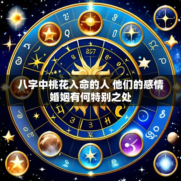 八字中桃花入命的人 他们的感情婚姻有何特别之处