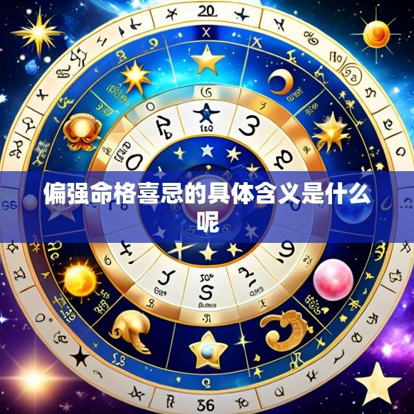 偏强命格喜忌的具体含义是什么呢
