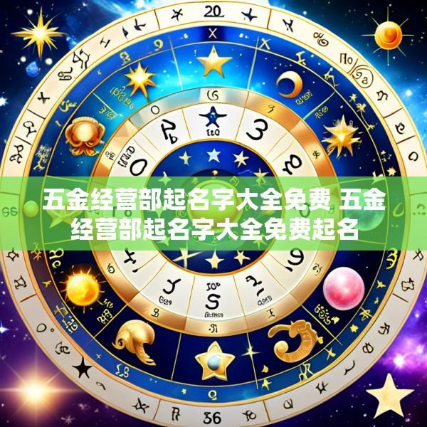 五金经营部起名字大全免费 五金经营部起名字大全免费起名