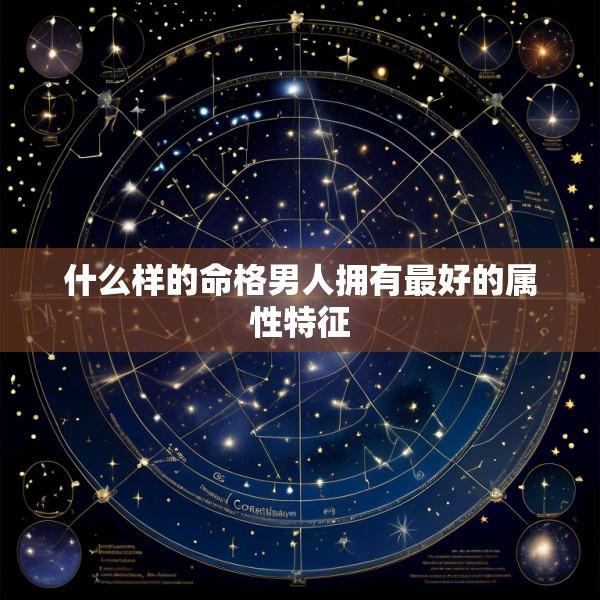 什么样的命格男人拥有最好的属性特征