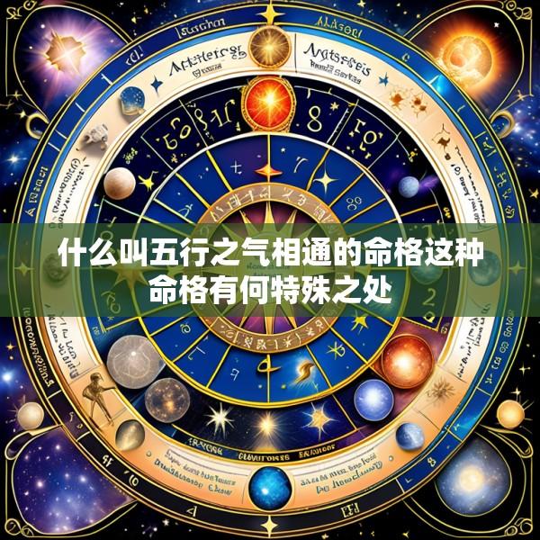 什么叫五行之气相通的命格这种命格有何特殊之处