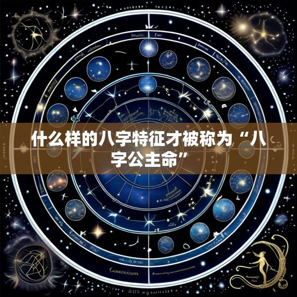 什么样的八字特征才被称为“八字公主命”