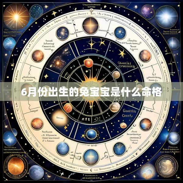 6月份出生的兔宝宝是什么命格