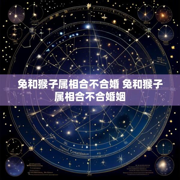 兔和猴子属相合不合婚 兔和猴子属相合不合婚姻
