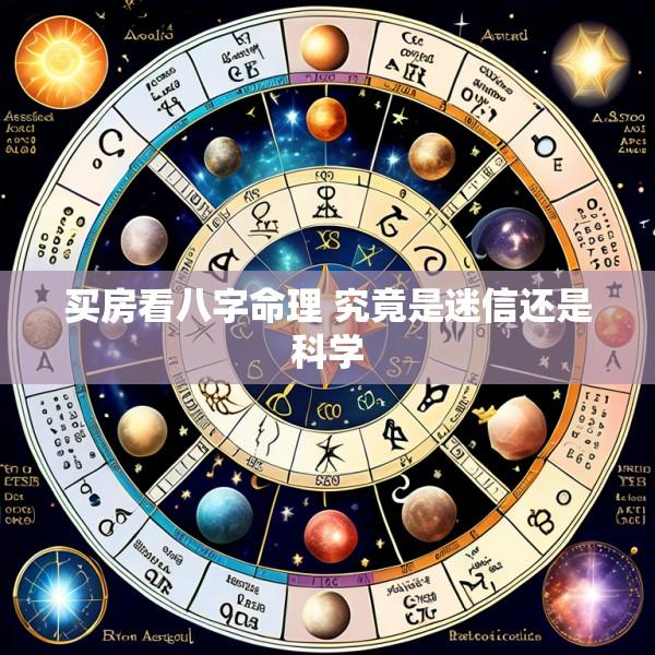 买房看八字命理 究竟是迷信还是科学