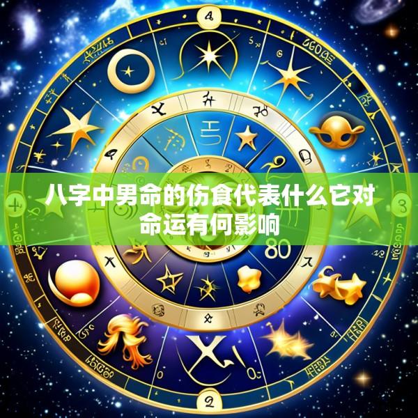 八字中男命的伤食代表什么它对命运有何影响