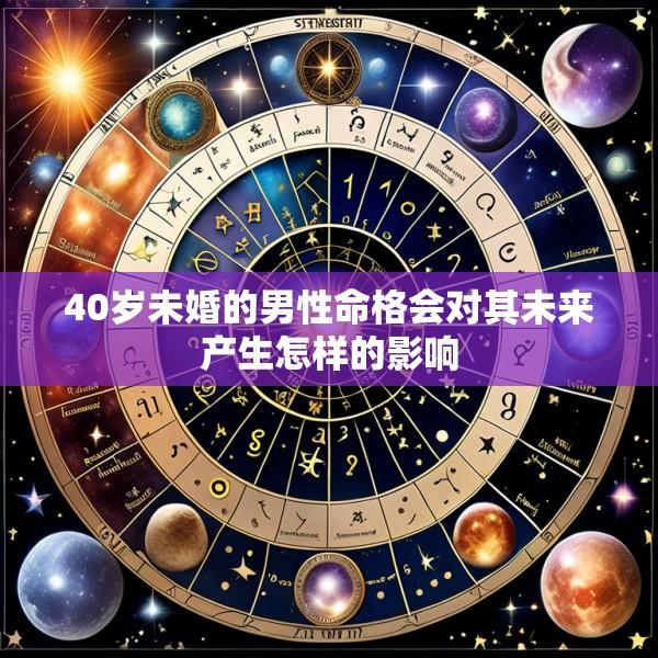 40岁未婚的男性命格会对其未来产生怎样的影响