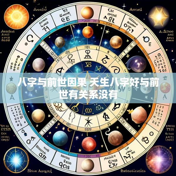 八字与前世因果 天生八字好与前世有关系没有