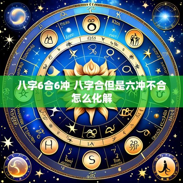 八字6合6冲 八字合但是六冲不合怎么化解