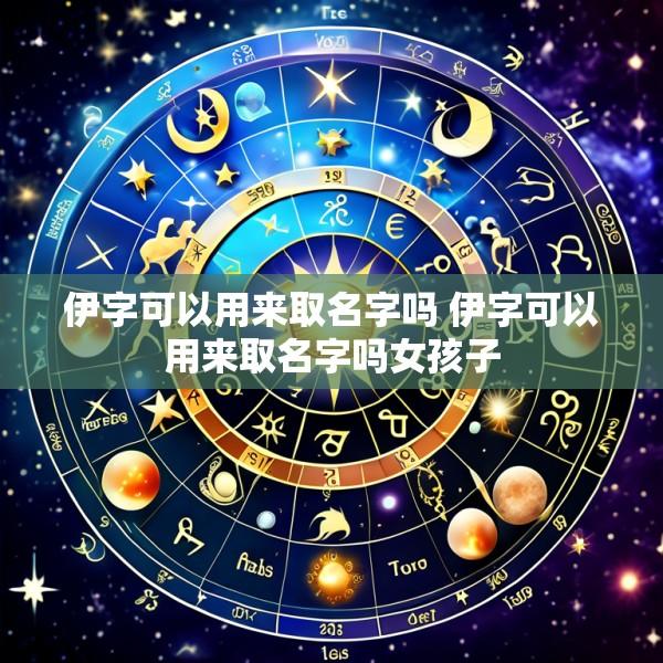 伊字可以用来取名字吗 伊字可以用来取名字吗女孩子