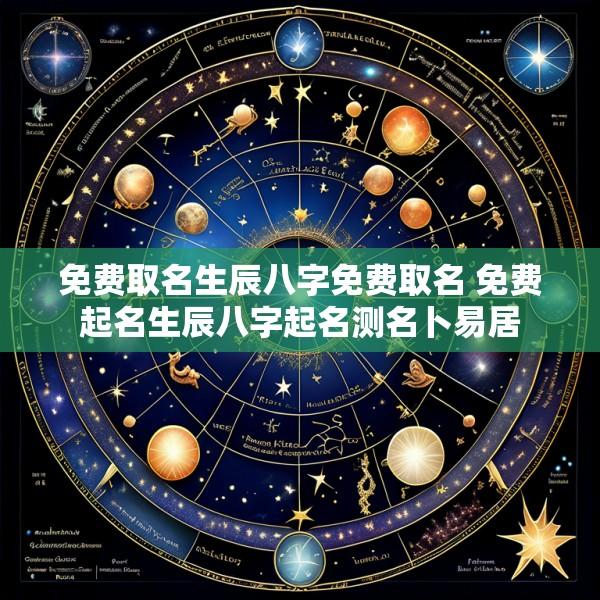免费取名生辰八字免费取名 免费起名生辰八字起名测名卜易居