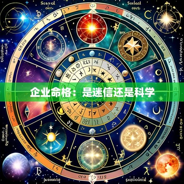 企业命格：是迷信还是科学