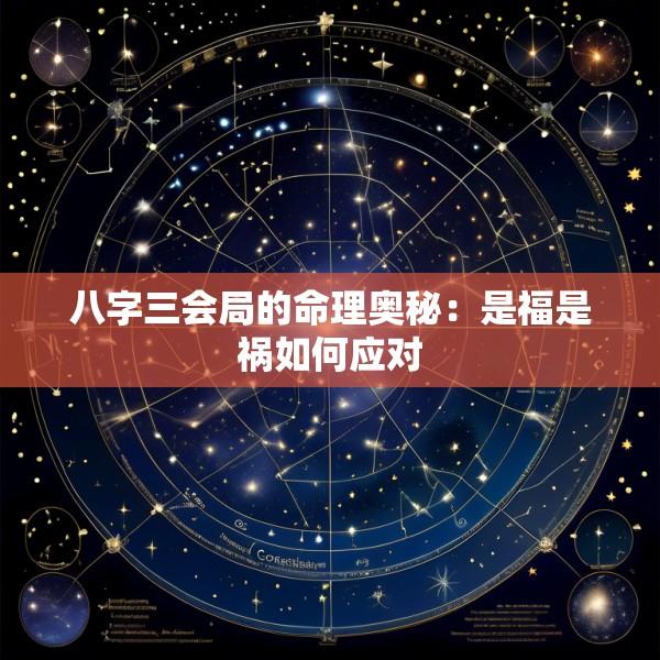 八字三会局的命理奥秘：是福是祸如何应对
