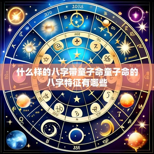 什么样的八字带童子命童子命的八字特征有哪些