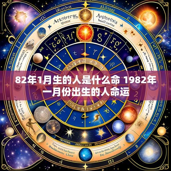 82年1月生的人是什么命 1982年一月份出生的人命运