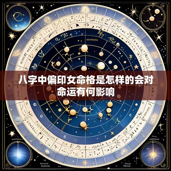 八字中偏印女命格是怎样的会对命运有何影响