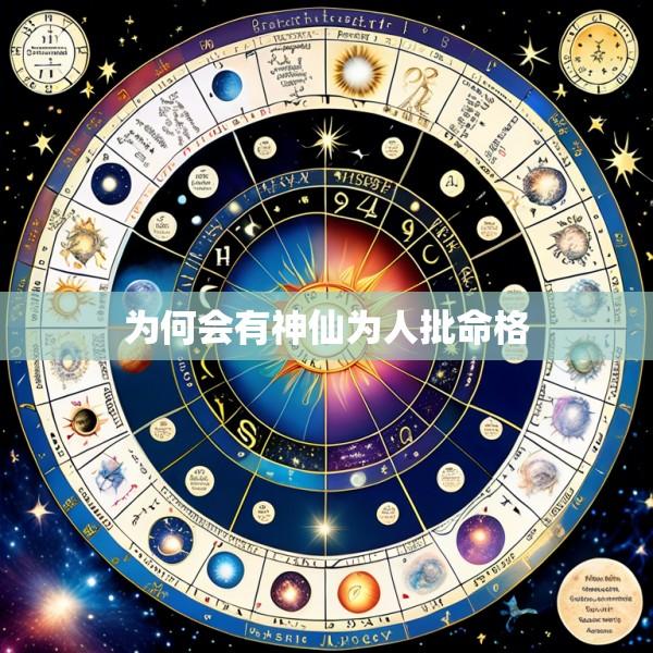 为何会有神仙为人批命格