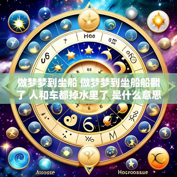 做梦梦到坐船 做梦梦到坐船船翻了 人和车都掉水里了 是什么意思